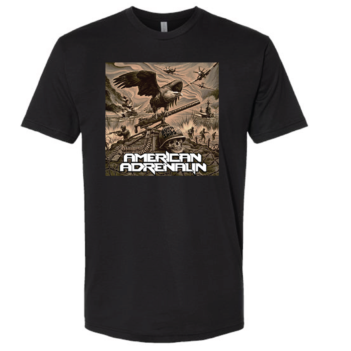 American Adrenalin- Album Tee